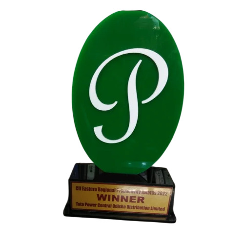Green Corporate Acrylic Memento