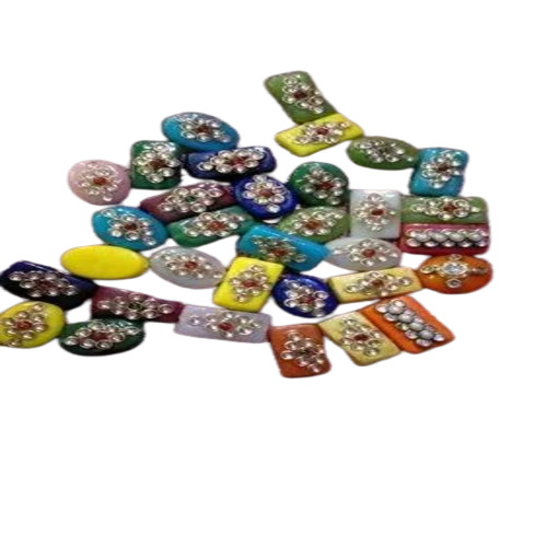 Kundan Glass Beads