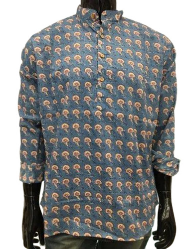 Men Block Printed Shirts