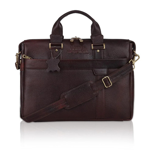 Pu Leather Laptop Bag - Color: As Per The Customer Choice
