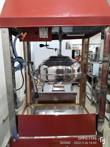 Red Color Popcorn Machine