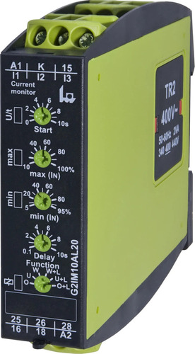 Series Current Monitoring Relay - Contact Load: High Power