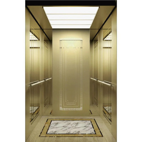 6 Persons Commercial Hotel Elevator - Material: Stainless Steel