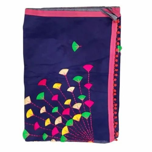 Ladies Chanderi Designer Silk Saree
