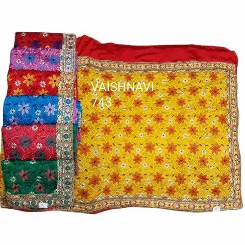 Ladies Resham Designer Silk Saree