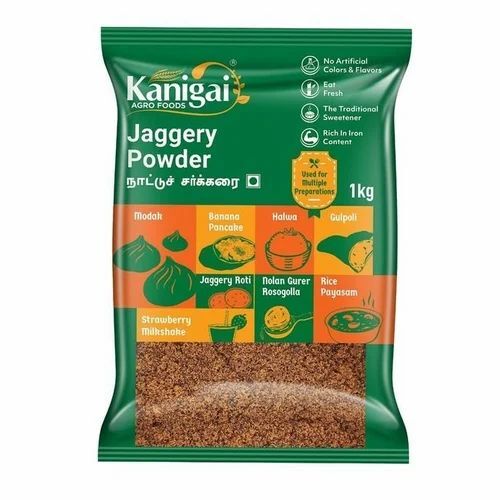 Printed Jaggery Powder Packaging Pouch