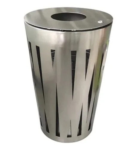 Round Ashtray Stainless Steel Dustbin - Application: Waste Collection