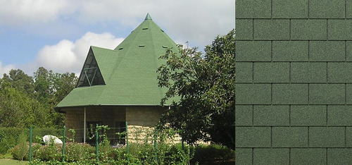 Tegola Eco Roof Rectangular Roofing Shingles - Advantage: Aesthetic Appearance