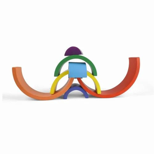 0-3 Yrs 7 Pc Rainbow Stacker