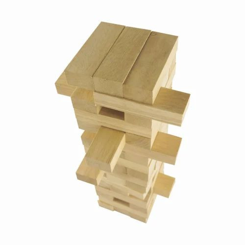 7.5 X 7.5 X 27 Wooden Tumbling Tower