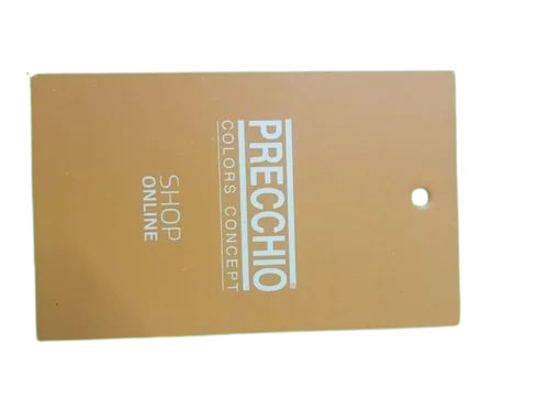 Brown Printed Paper Clothing Hang Tags