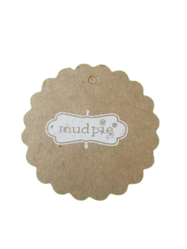 Brown Round Paper Clothing Tags