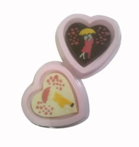 Handmade Heart Shape Couple Chocolate