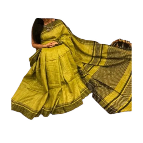 Handwoven Pure Tussar Silk Saree