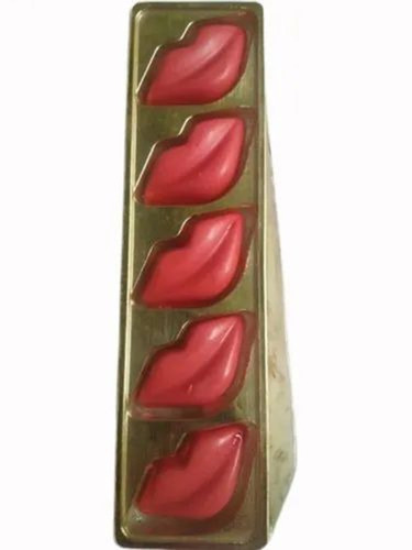 Homemade Red Lip Smacking Raspberry Flavor Chocolate