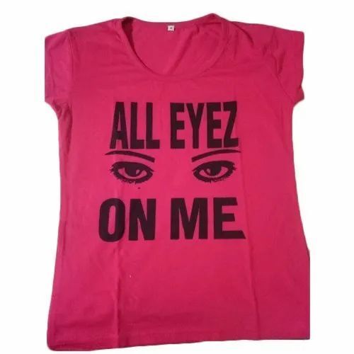 Ladies Casual Pink Top