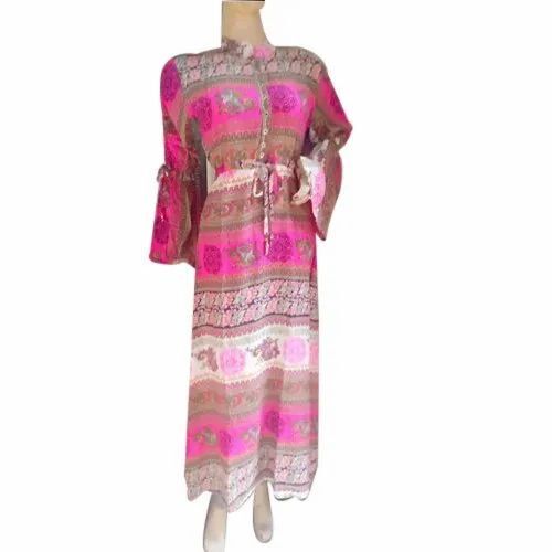 Ladies Printed Rayon Kurti