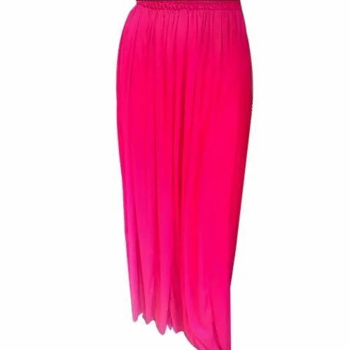 Ladies Stitched Pink Palazzo