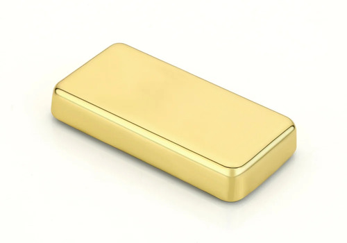 Metal Golden Bar Paper Weight
