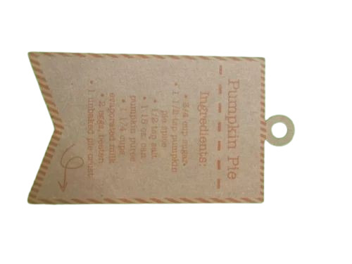 Paper Garment Hang Tags