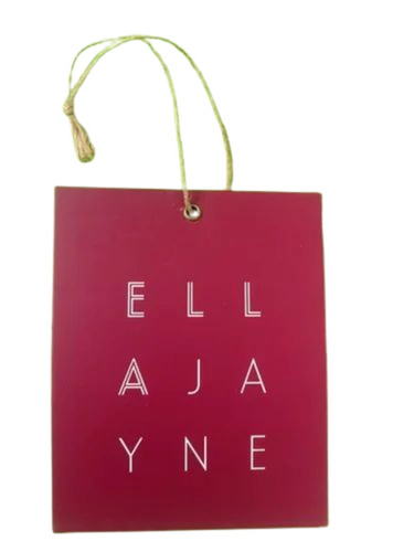 Printed Garment Hang Tags