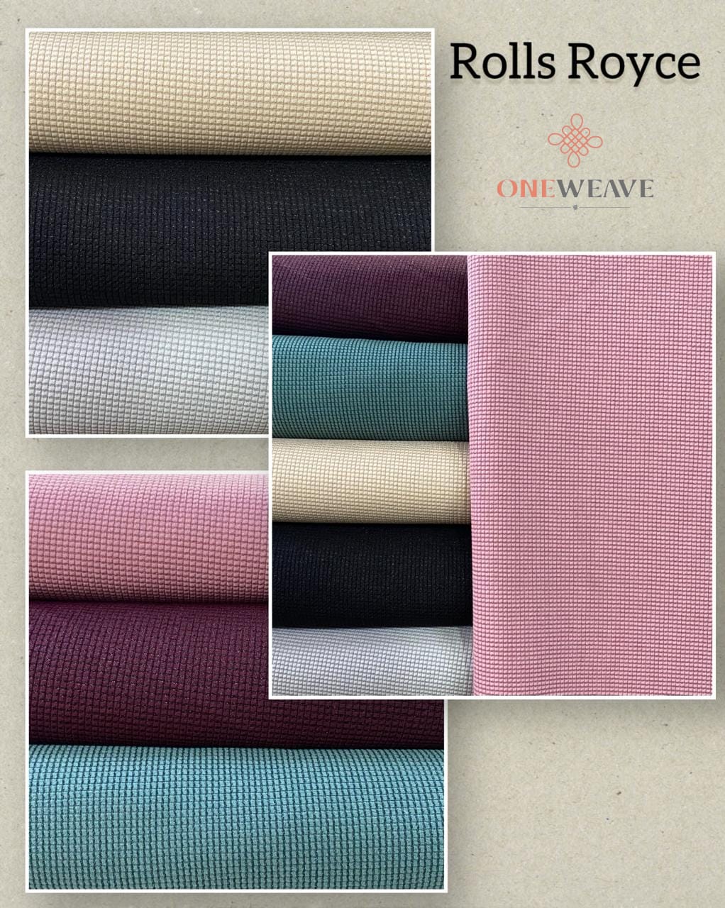 Rolls Royace Polyester Lycra Fabric
