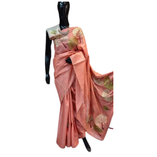 Tussar Munga Silk Saree