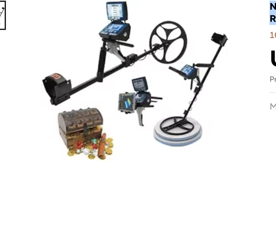 New Original Ger Detect Titan 1000 Long Range Metal Detector