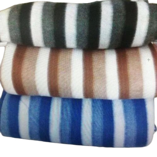 Striped Double Bed Polar Blankets