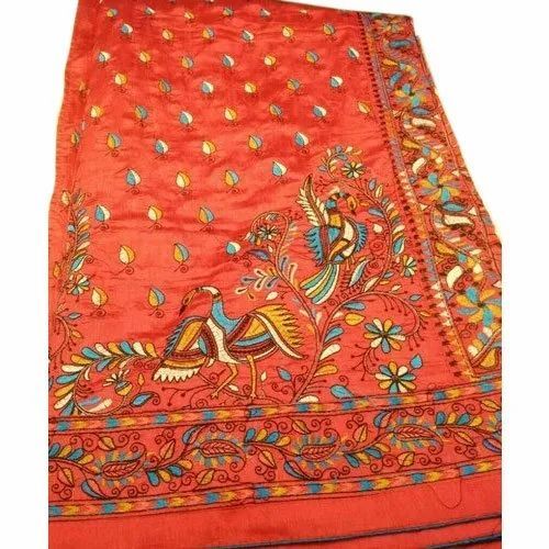 Ladies Art Dupion Silk Sarees