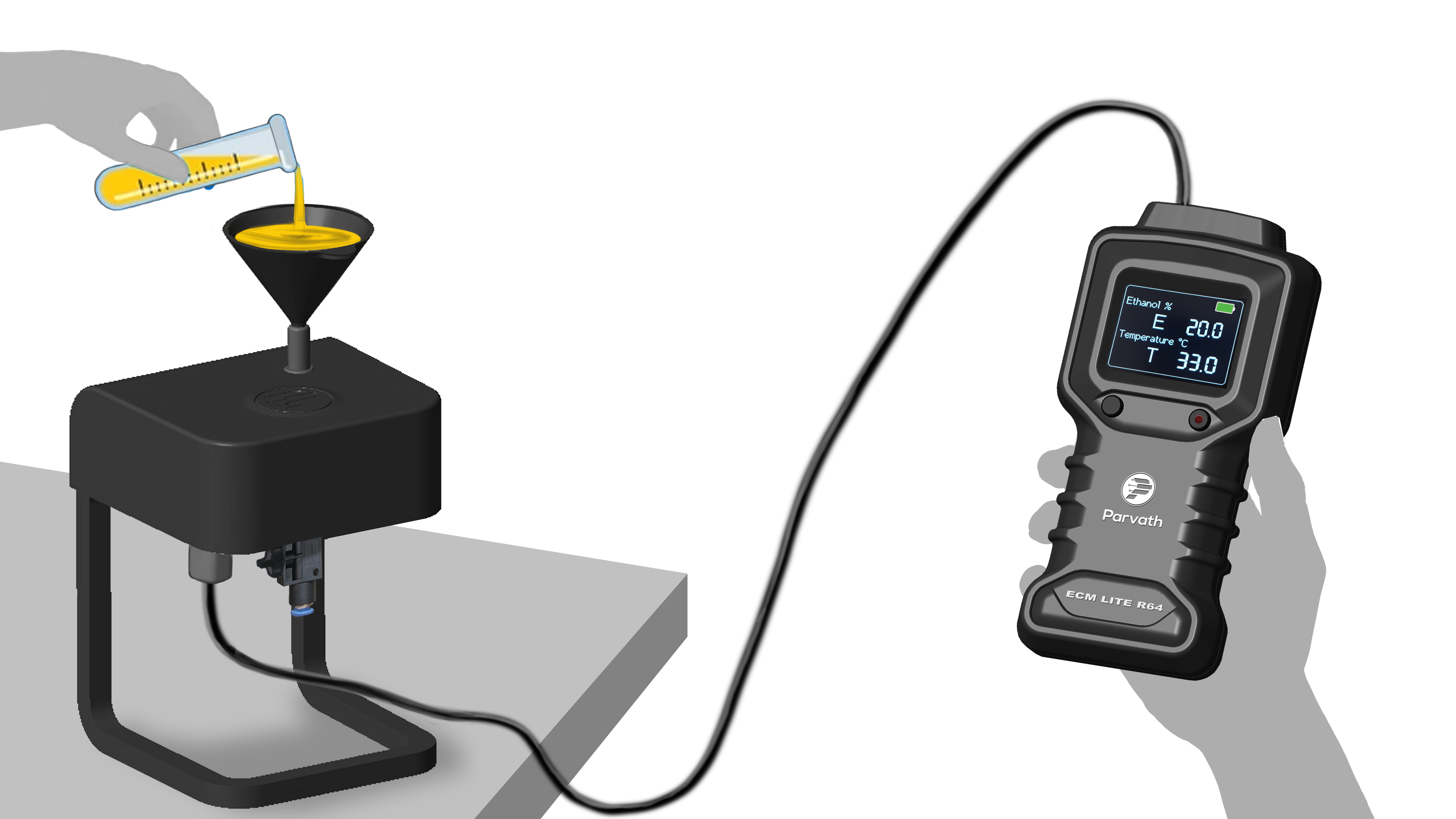 Parvath Ecm Lite R64 Ethanol Content Monitor