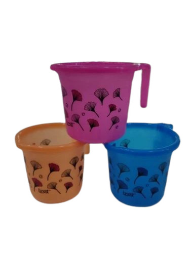 Printed Plastic Bath Mug