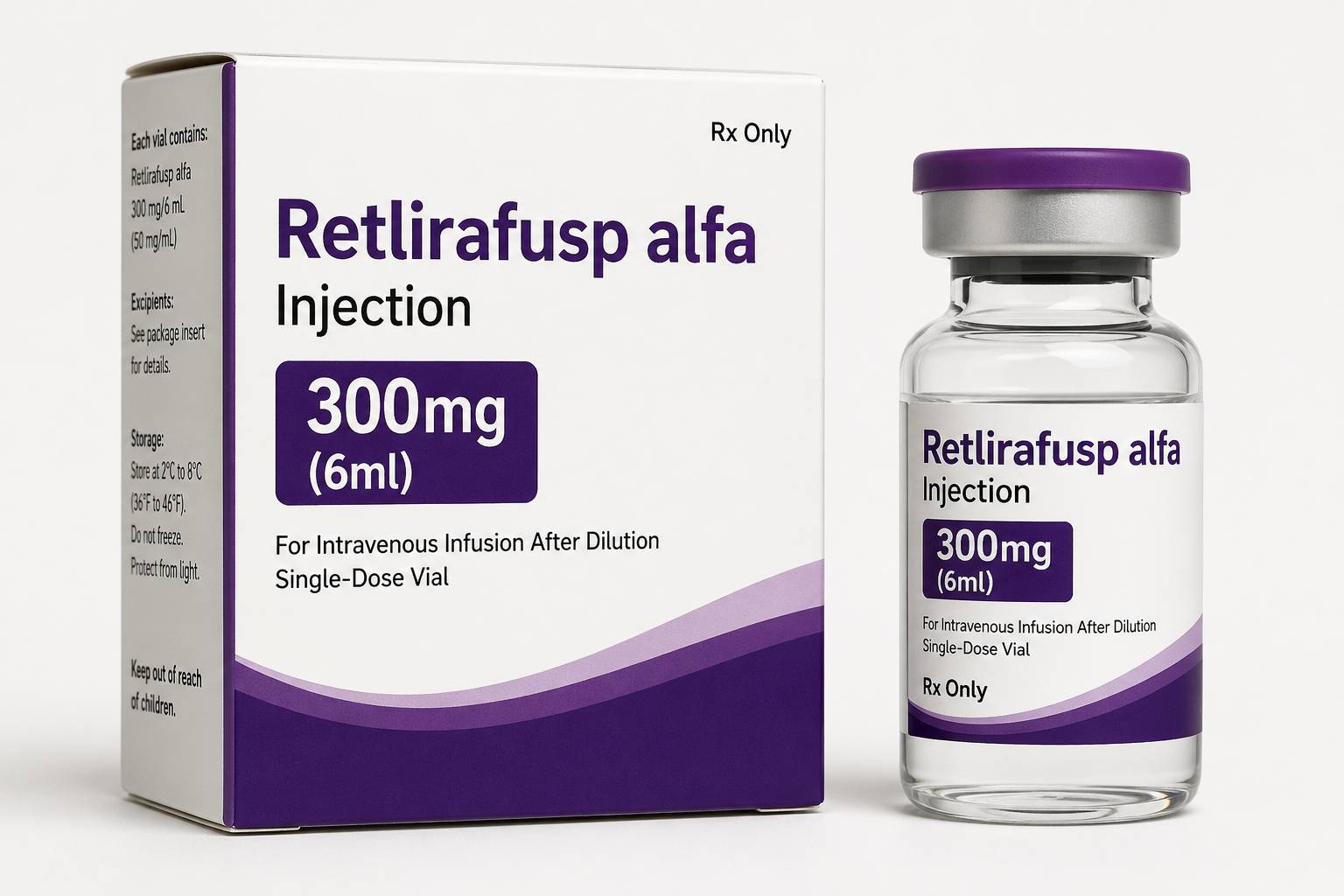 Retlirafusp Alfa Injection 300 Mg (6 M L)