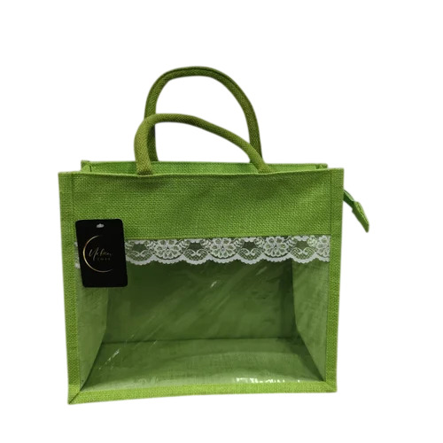 Shopping Jute Bag - Color: Green