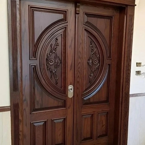 Teak Wood Double Door