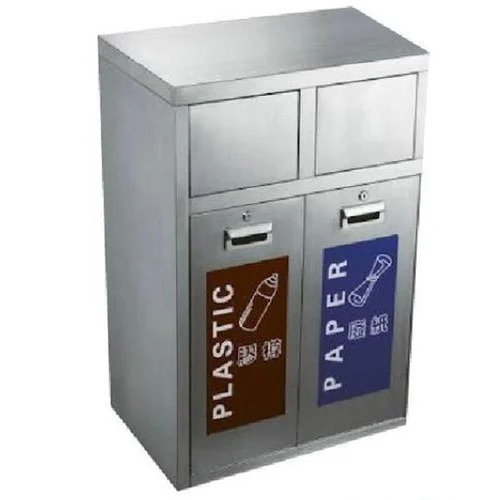 2 Container Steel Recycle Dustbin - Application: Commercial