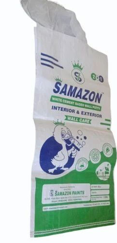 40kg White Printed Pp Woven Sack
