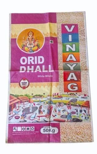 50kg Pink Printed Hdpe Bag