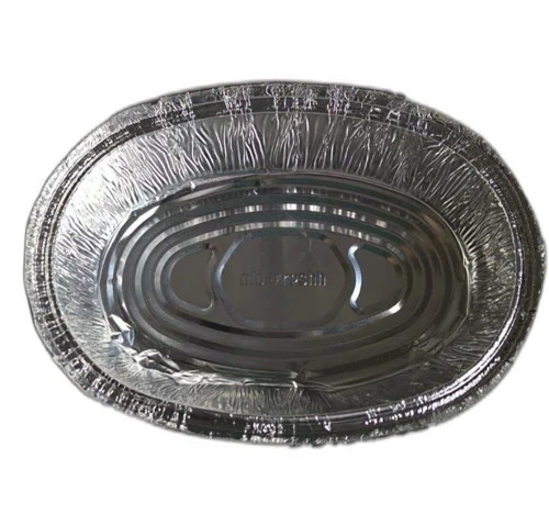 600ml Oval Aluminum Foil Food Container