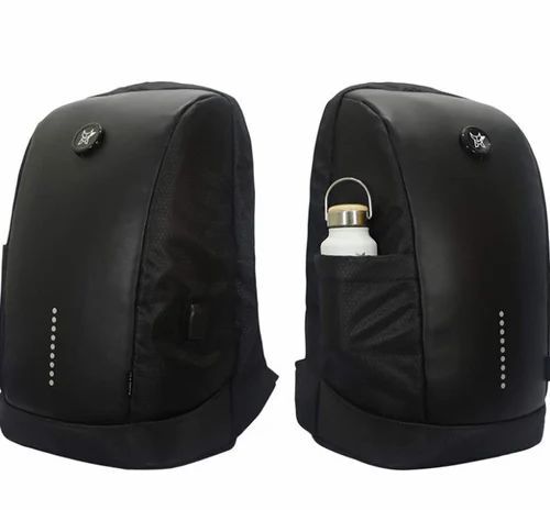 Black College Bag - Capacity: 20 Ltr