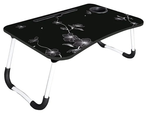 Black Flower Printed Kids Study Table - Application: Home & School