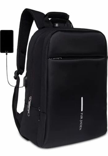 Black Nylon Laptop Bag