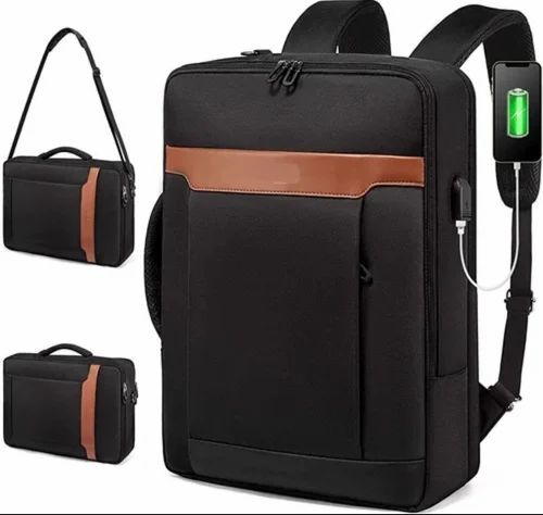 Black Office Laptop Bag