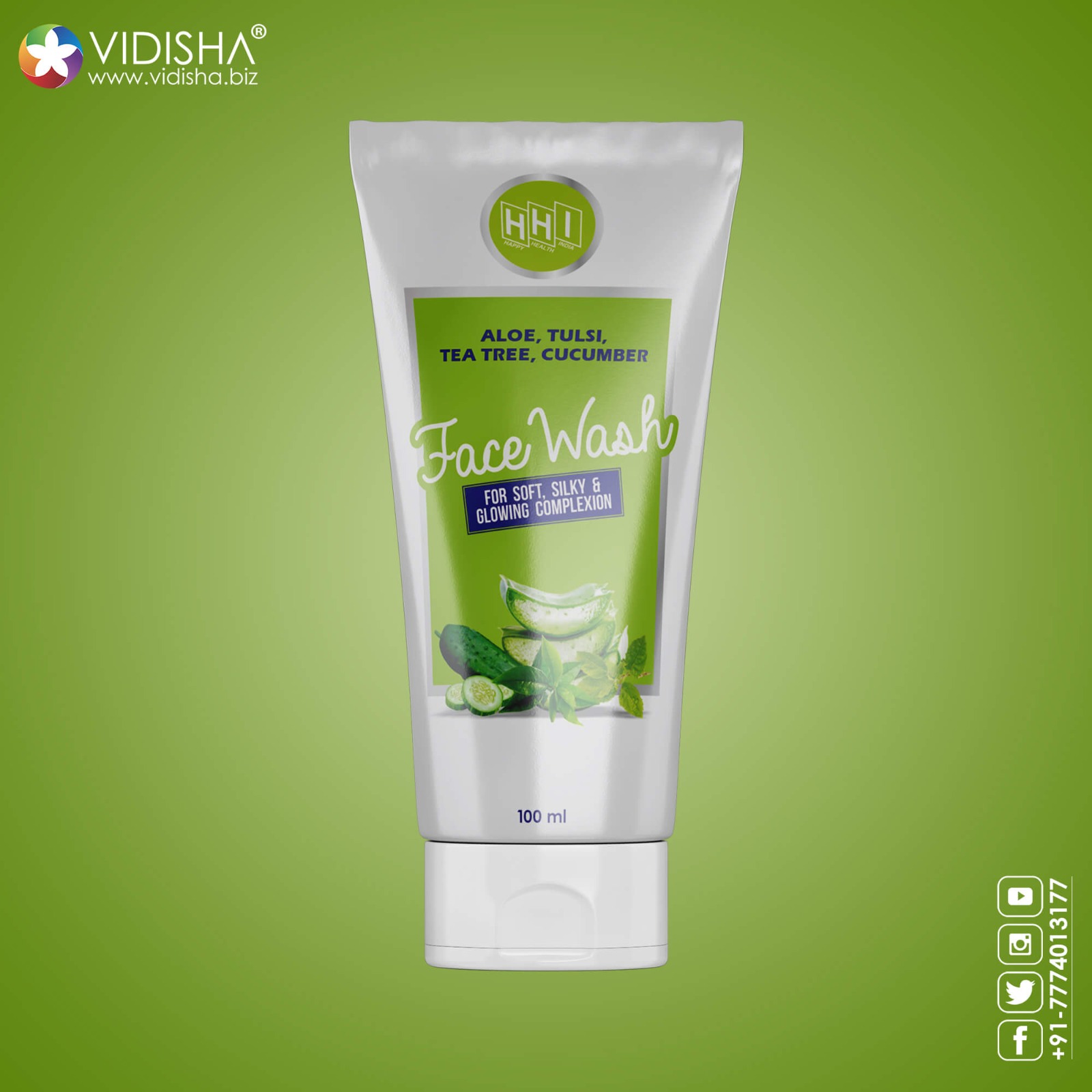 Facewash Packaging Design 