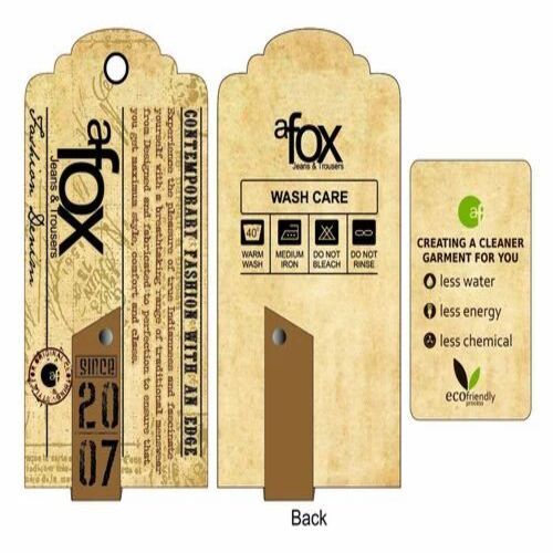 Garment Label - Color: Multicolor