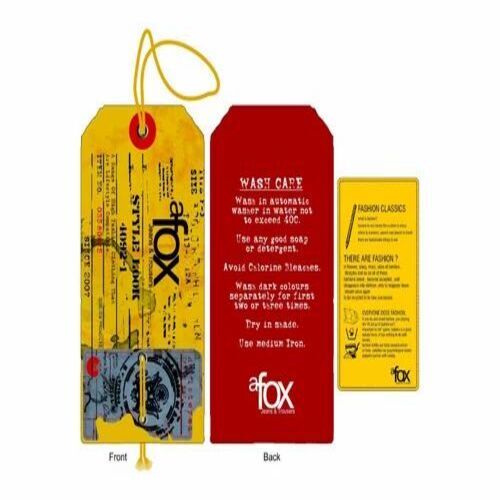 Leather Label - Color: Multicolor