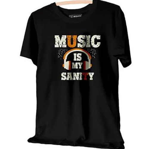 Mens Half Sleeve Round Neck T Shirt - Age Group: Adult