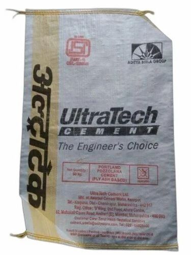 Printed Empty Cement Bag