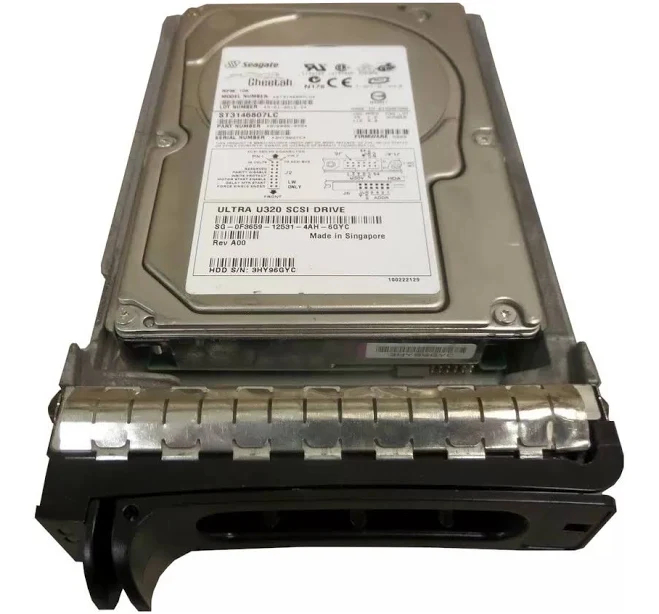 Seagate 146GB SCSI Server Hard Drive 68 Pin 3.5 Inch Enterprise HDD