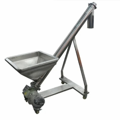 Semi Automatic Flexible Screw Conveyor